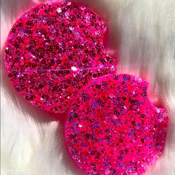 Barbie Pink Car Coasters 🚗 ✨ - Picture 1 of 1